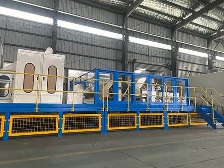 2000mm 200 - 600kg/H 高速マシーン カードリング ノンウェブン 研究室 カードリング マシン