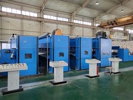 300kg/H - 700kg/H 地質繊維用針刺し生産ライン 織物以外の刺し機